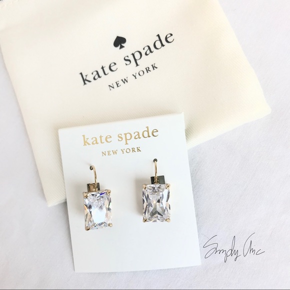 ‼️SOLD‼️New Kate spade draped jewels drop earrings - Picture 2 of 5